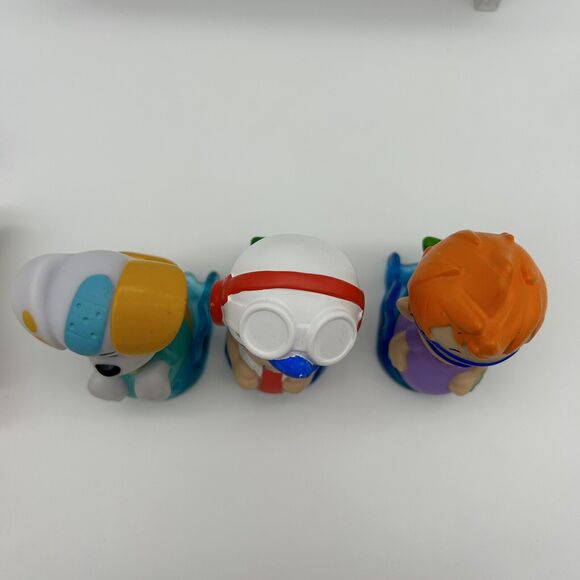 Bubble guppies Helicopter Check Up Gil Nonnie Puppy Figures & Helicopter - Picture 12 of 14